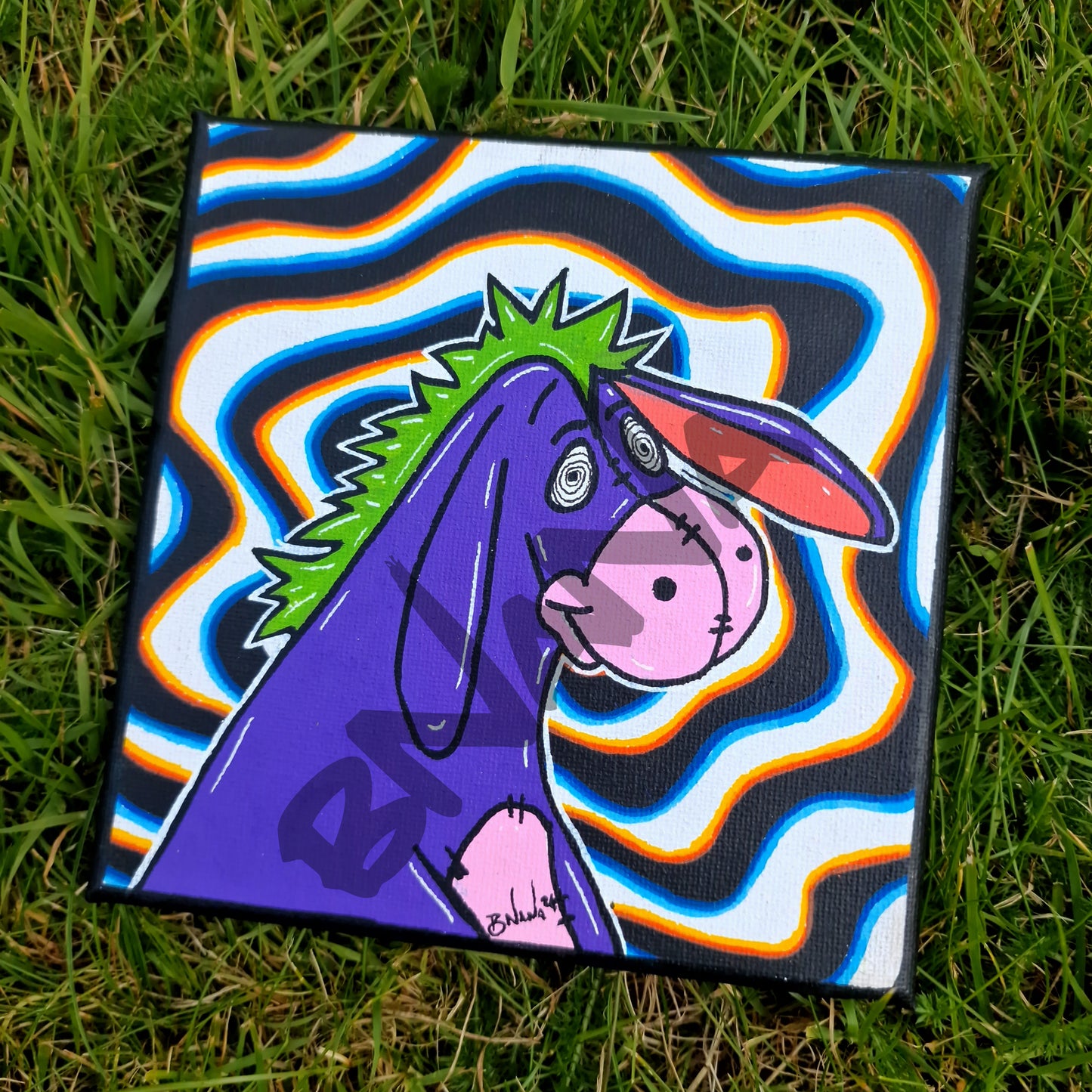 Original 'Eeyore' Small Canvas Blooh Collection
