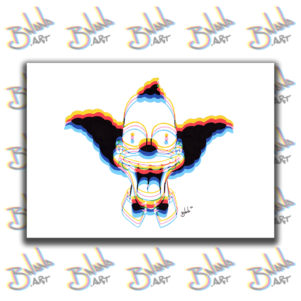 Unlimited Print 'Krusty' Glitch collection