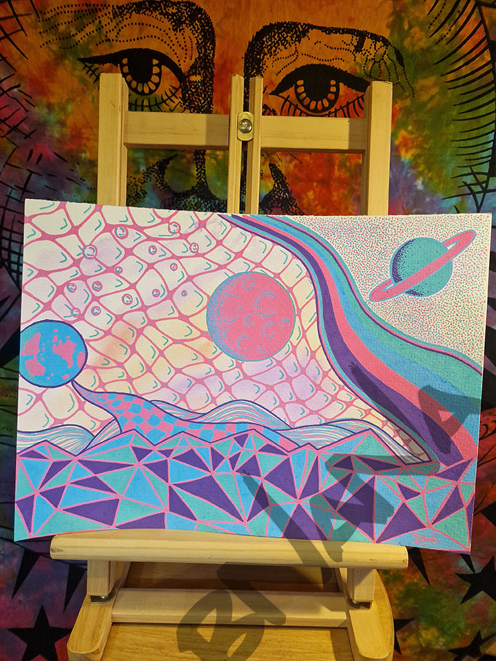 Original 'Moon Mass' unframed