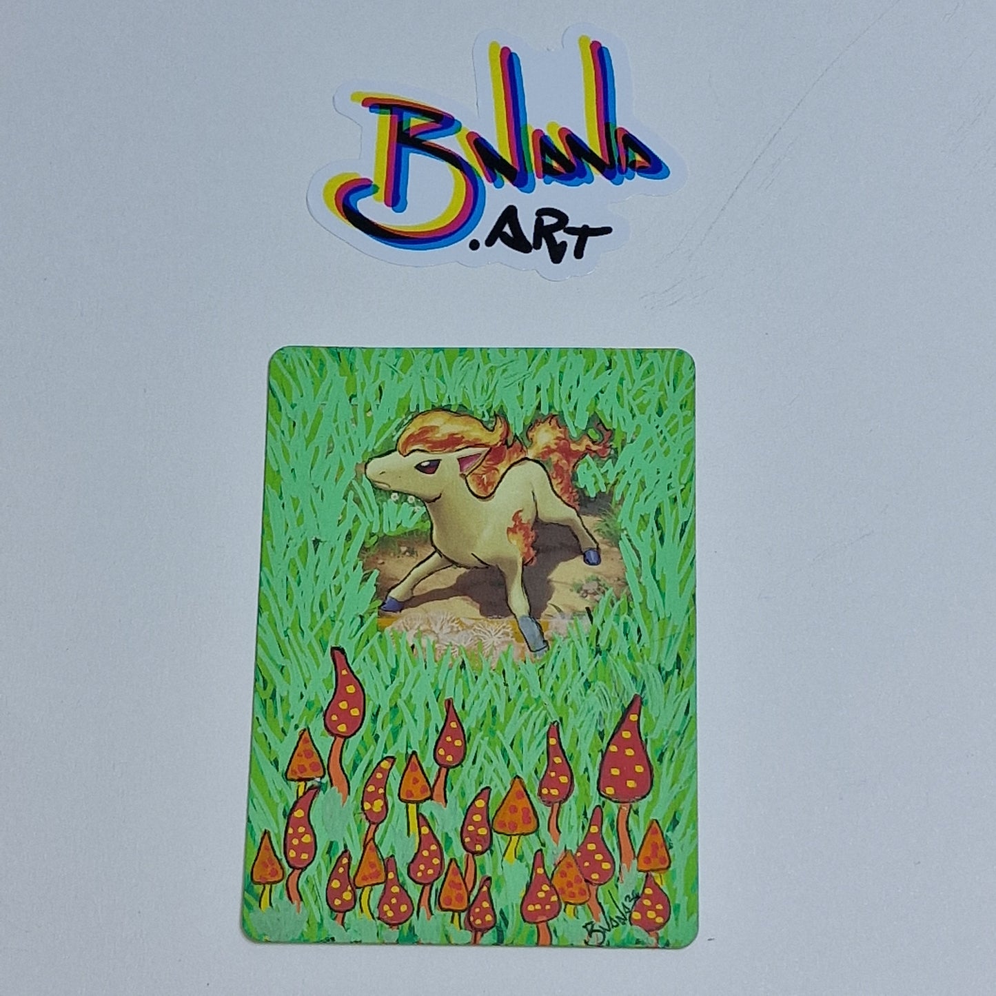 Pokemon Card #37 'Ponyta'