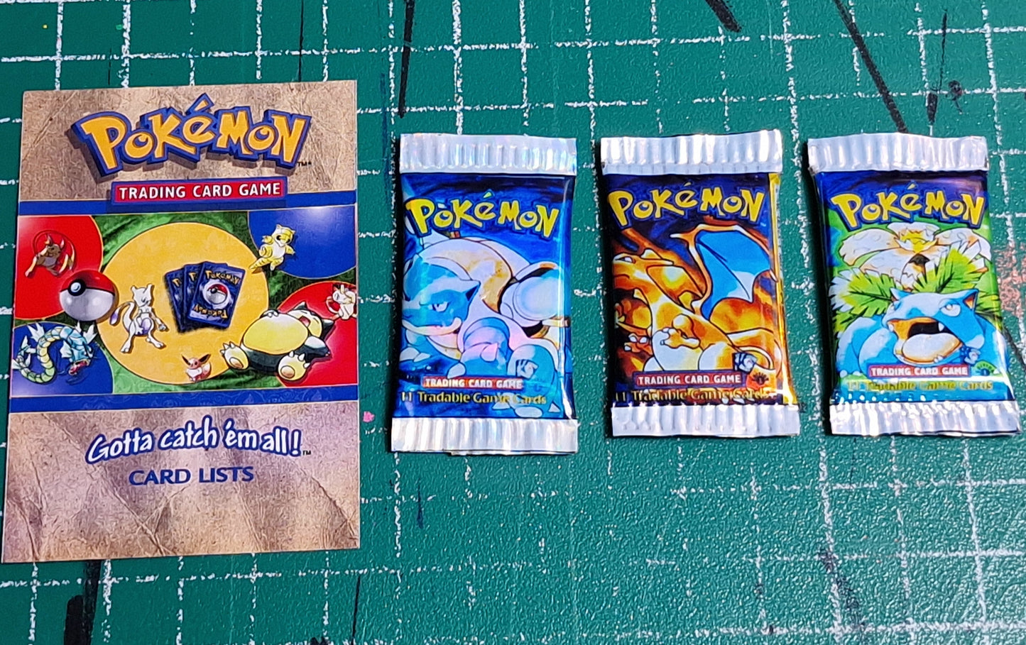 Booster Packs Pokemon 1st Edition Shadowless Mini Series