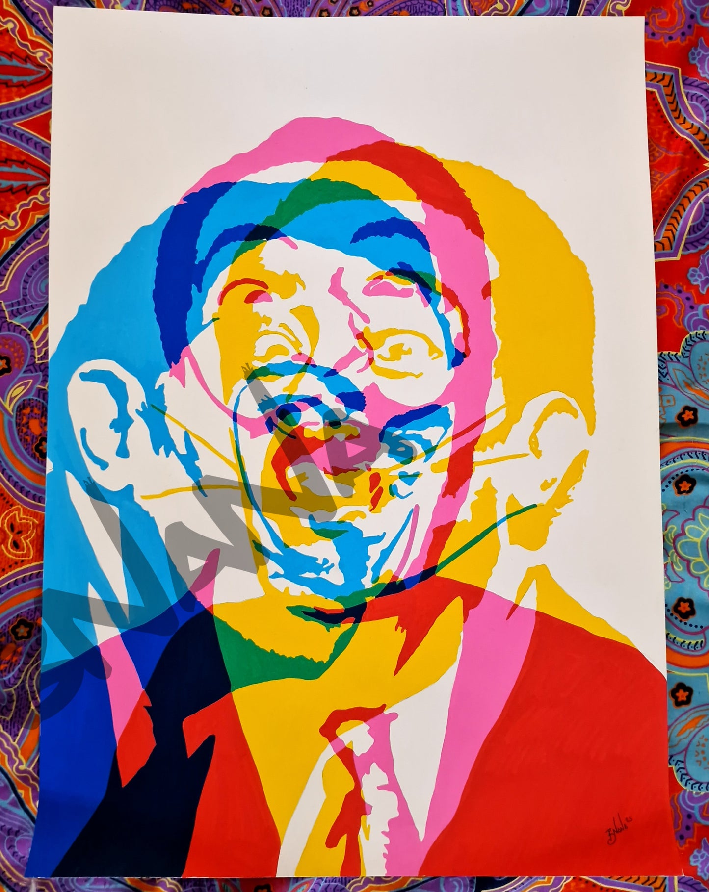 Limited Edition 'Salvador Dali' Print Glitch collection