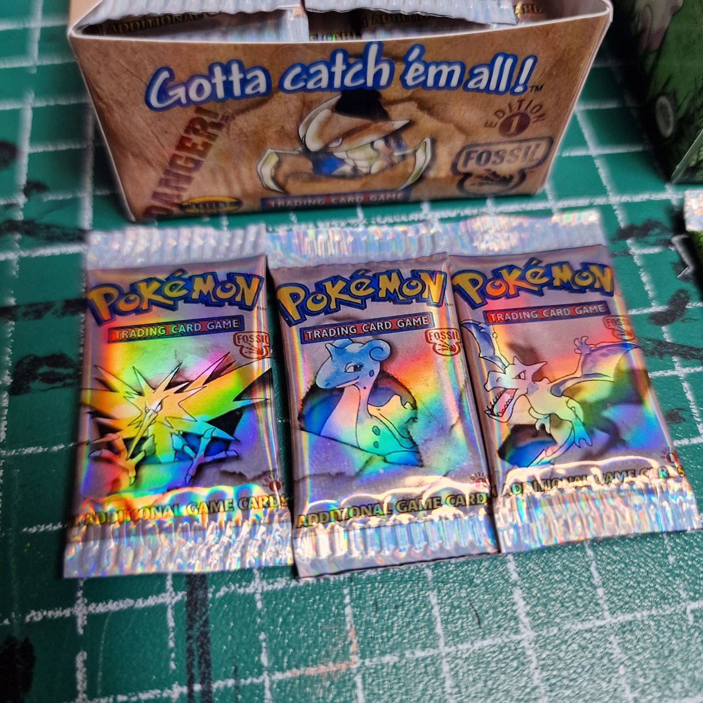 Booster Packs Pokemon 1st Edition Fossil Mini Series