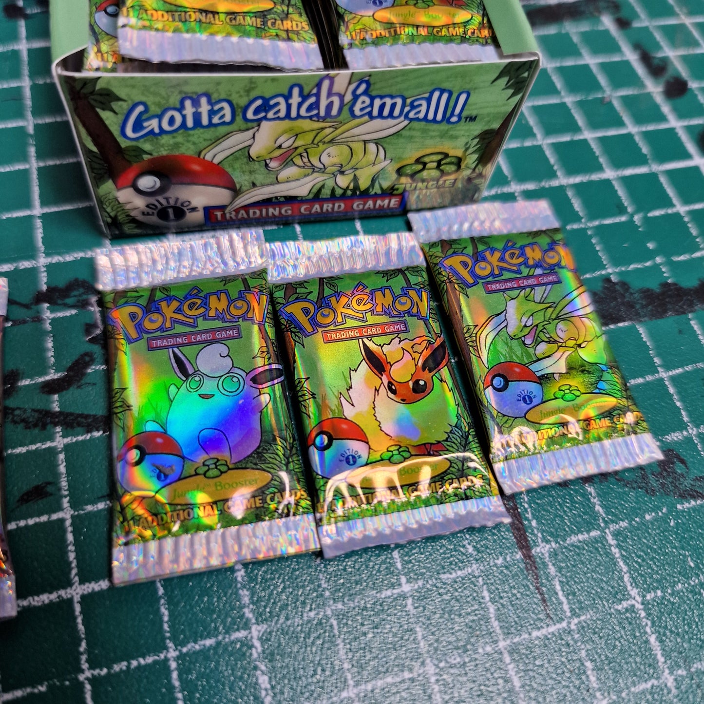 Booster Packs Pokemon 1st Edition Jungle Mini Series