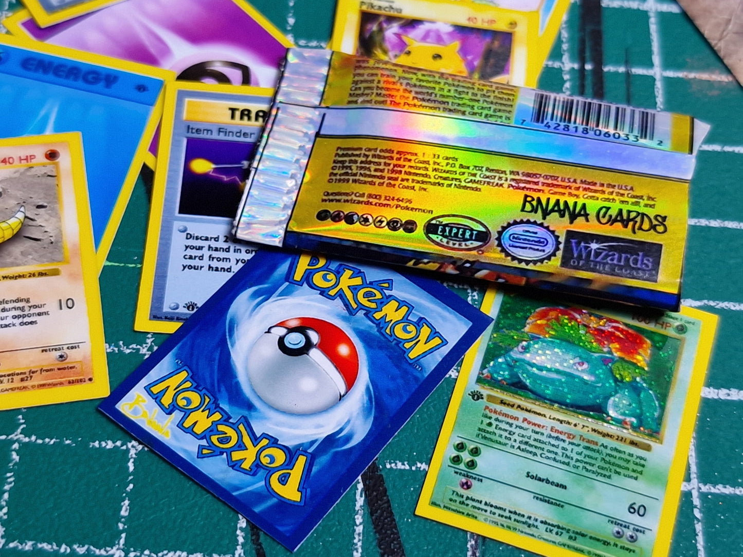 Booster Packs Pokemon 1st Edition Shadowless Mini Series