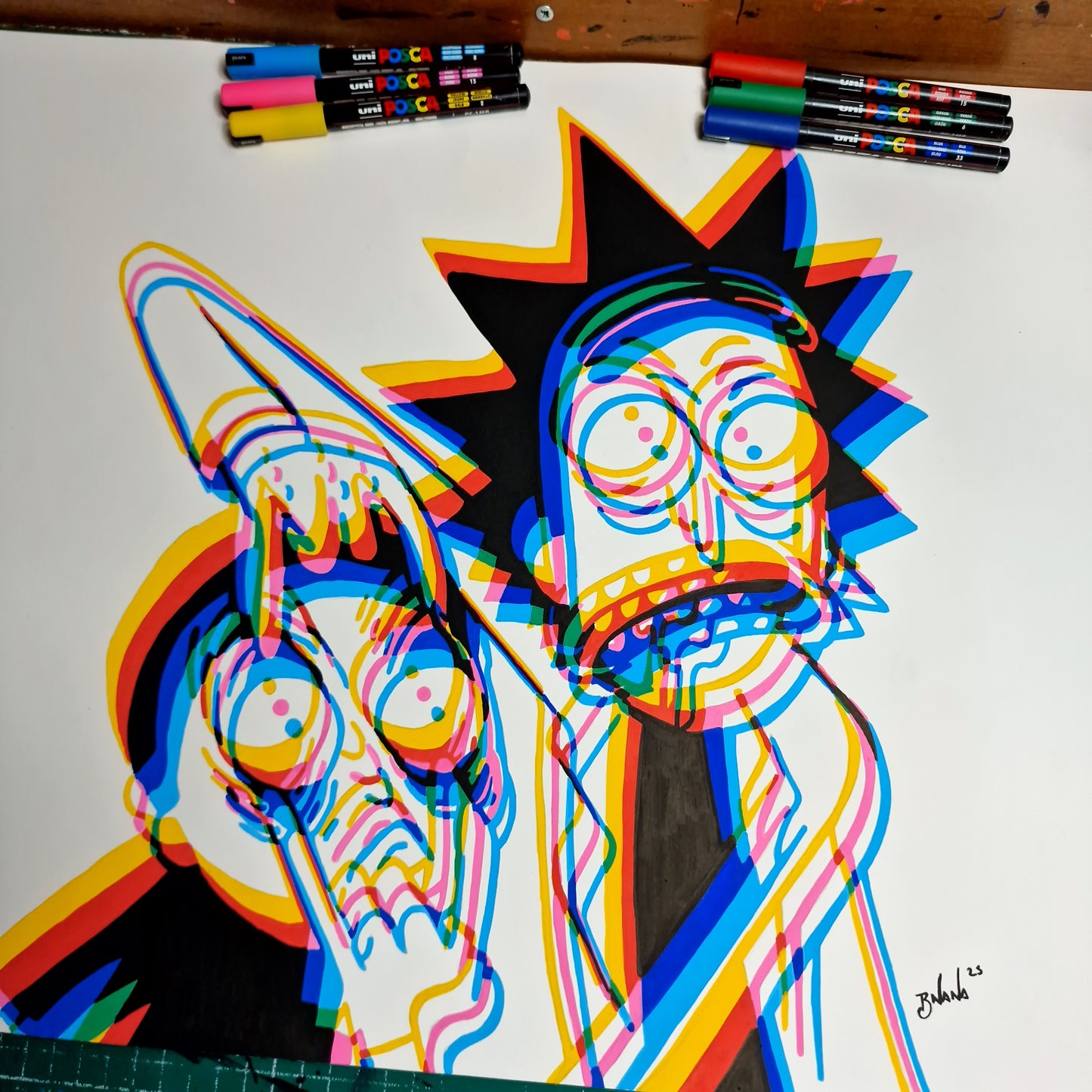 Original 'Rick & Morty Glitched' Glitch collection