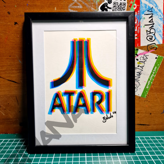 Original 'Glitch Atari' Gaming collection