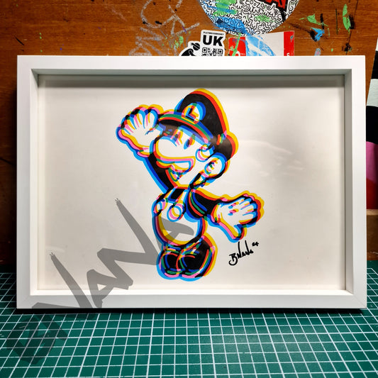 Original 'Paper Luigi' Gaming collection