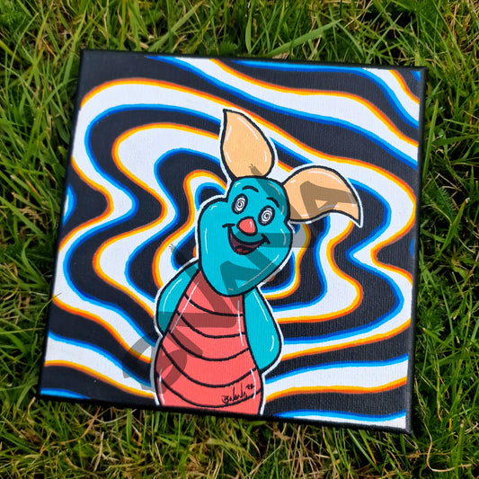 Original 'Piglet' Small Canvas Blooh Collection