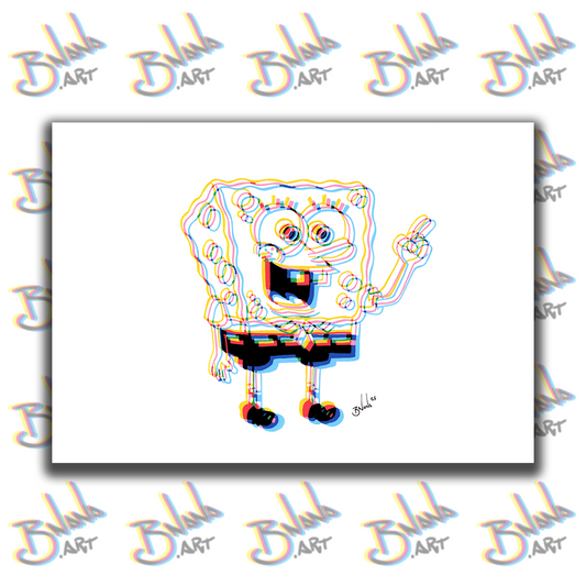 Unlimited Print 'Spongebob' Glitch collection