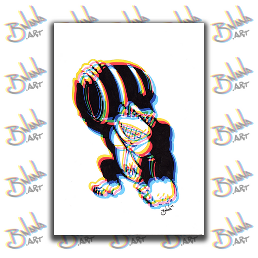 Unlimited Print 'DK' Glitch collection