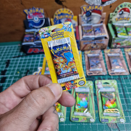 Mini Booster Blister Packs, Base, Fossil & Jungle Mini Series
