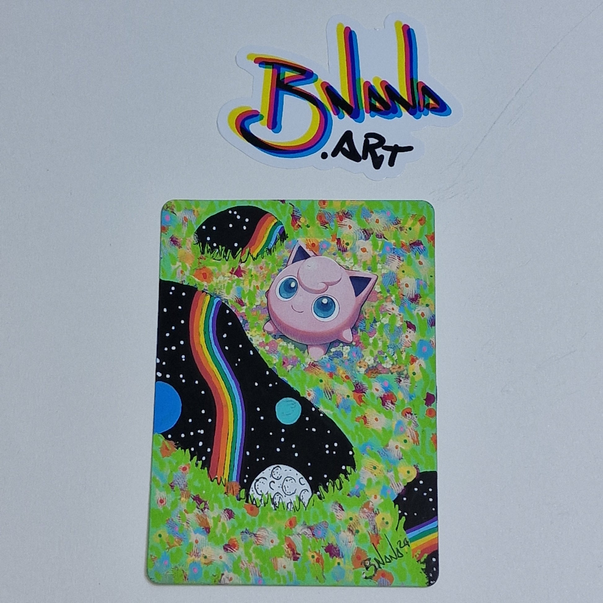 Pokemon Card #38 'Jigglypuff' BNANA Art Pokemon Card #38 'Jigglypuff' BNANA Art