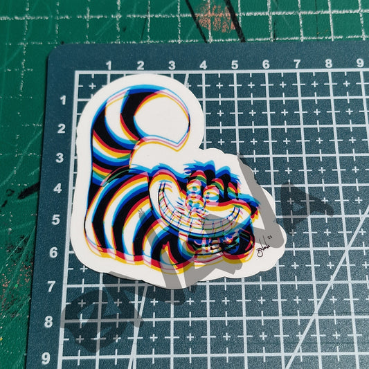 Cheshire Cat sticker