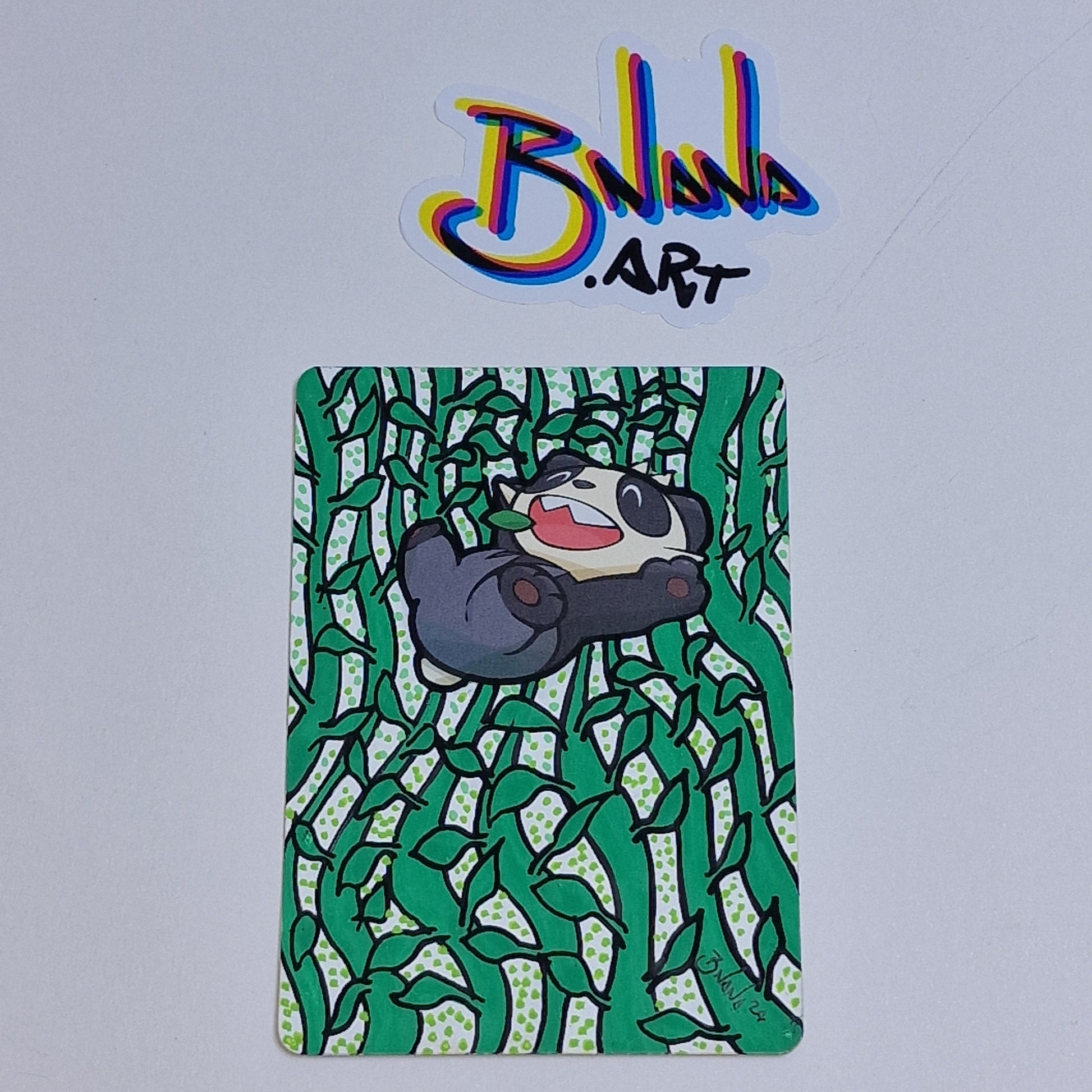 pokemon pancham card Pokemon Card #36 'Pancham' – BNANA Art