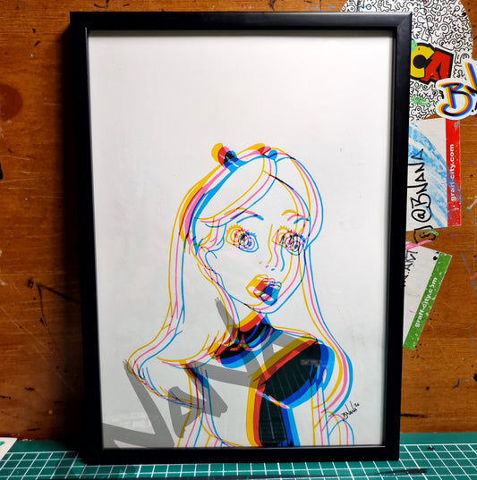 Original 'Alice in Glitchland' Glitch collection