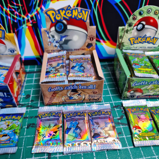Booster Packs Pokemon 1st Edition Fossil Mini Series