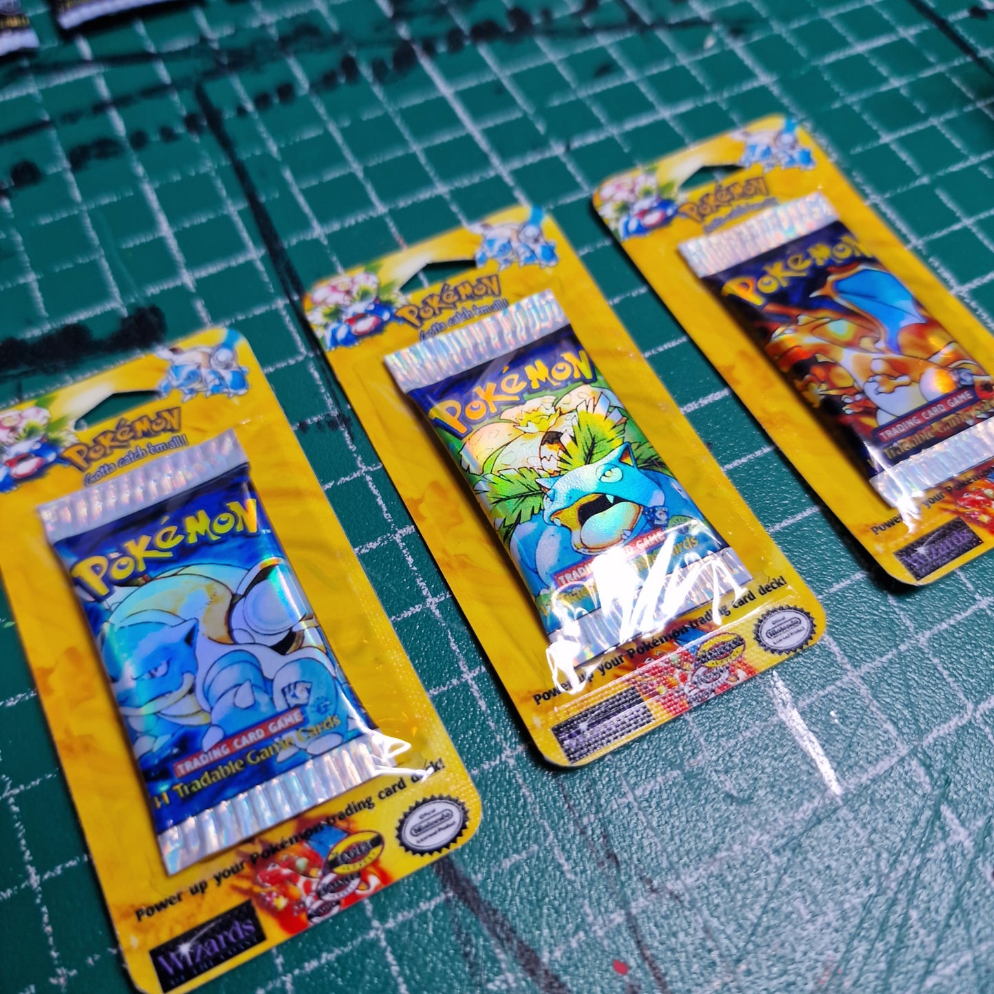 Mini Booster Blister Packs, Base, Fossil & Jungle Mini Series