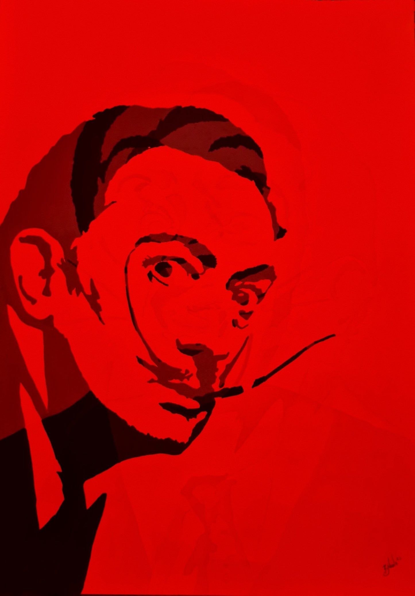 Limited Edition 'Salvador Dali' Print Glitch collection