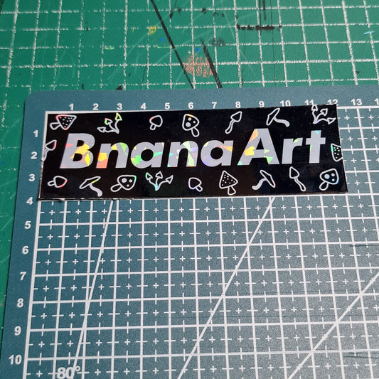Holo Shroom BNANA sticker