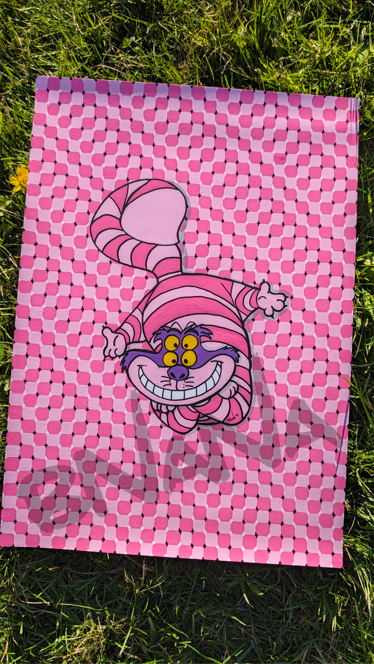 Original 'Wavy Cheshire Cat' Illusion Collection