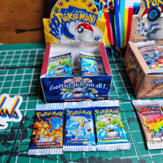 Booster Packs Pokemon 1st Edition Shadowless Mini Series
