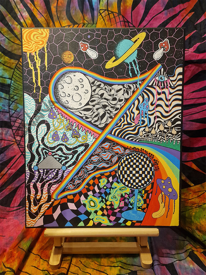 Original 'Shroomiverse' canvas